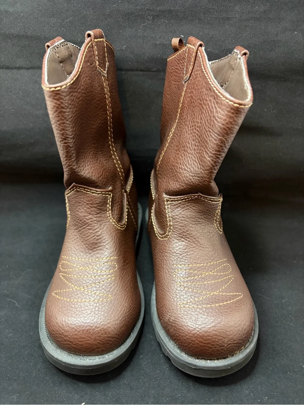 Healthtex Nice Toddler Boy's Pull-On Western-Style Cowboy Boots Size 7